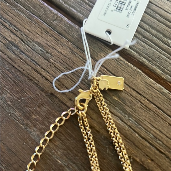 Kate Spade Gold and White Layered Necklace - Picture 4 of 10
